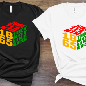 Juneteenth 1865 – They Not Like Us T-Shirt